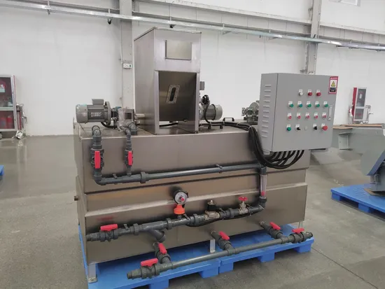 Iepp Doser Waste Treatment Machinery Sludge Screw Dehydrator Matching Equipment 